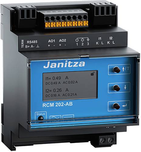 Janitza RCM 202-AB Digitales Hutschienenmessgerät von Janitza