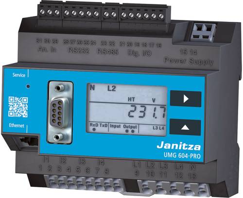 Janitza UMG 604-PRO 230V Spannungsqualitäts-Analysator von Janitza