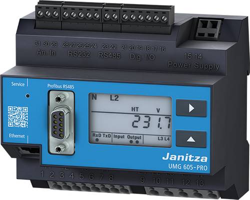 Janitza UMG 605-PRO Spannungsqualitäts-Analysator von Janitza