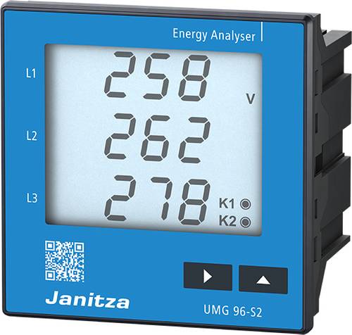 Janitza UMG 96-S2 Digitales Einbaumessgerät von Janitza