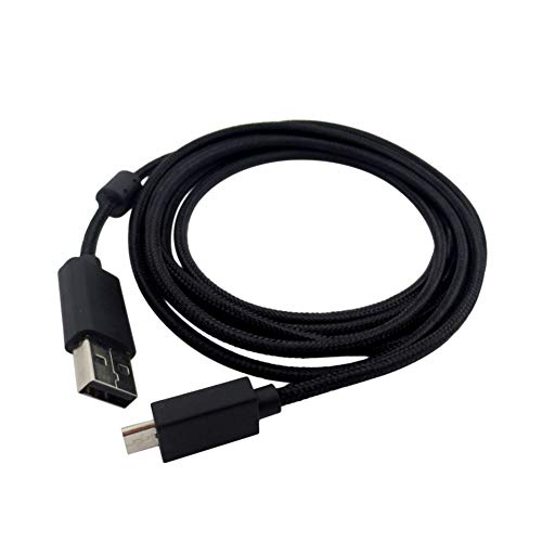 Janjunsi Ersatz Kabel für Logitech G633 / G633s Gaming Headset, Leuchtet USB Glühen Verlängerungs Cable, 2m / 6.6 Fuß von Janjunsi