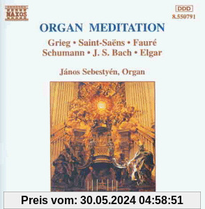 Orgel-Meditation von Janos Sebestyen