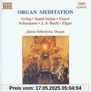 Orgel-Meditation von Janos Sebestyen