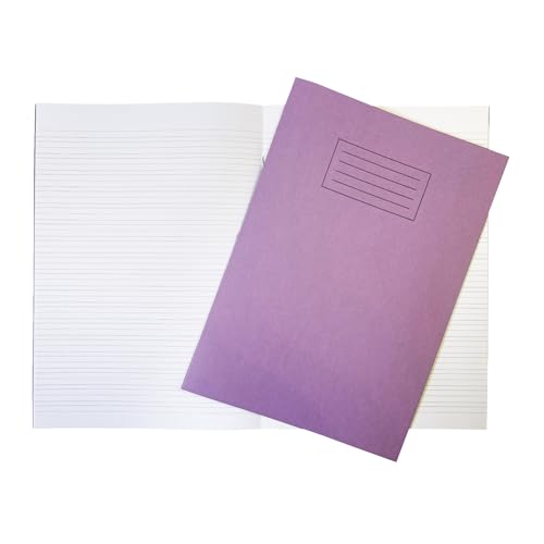 Janrax 10 Stück A4 lila 40 Seiten Handschrifthefte Schulhefte WF-Papier mit 225 g/m² Manila-Einband Janrax 10 Stück A4 lila 40 Seiten Handschrifthefte Schulhefte WF-Papier mit 225 g/m² Manila-Einband von Janrax