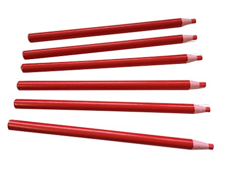 Janrax Packung mit 12 Red Chinagraph Bleistifte durch - Peel Off China Marker Janrax Packung mit 12 Red Chinagraph Bleistifte durch - Peel Off China Marker von Janrax