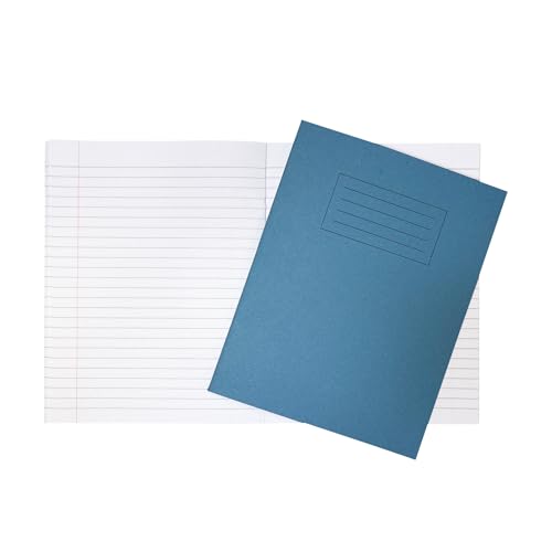 Janrax Schulhefte, 22,9 x 17,8 cm, 80 Seiten, fein liniert, mit Rand, WF-Papier mit 225 g/m² Manila-Einband, Hellblau, 50 Stück Janrax Schulhefte, 22,9 x 17,8 cm, 80 Seiten, fein liniert, mit Rand, WF-Papier mit 225 g/m² Manila-Einband, Hellblau, 50 Stück von Janrax