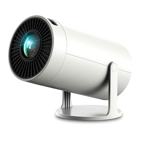 Mini-Projektor mit WLAN und Bluetooth, 4K-Unterstützung, Jookpo, tragbarer Filmprojektor für den Außenbereich, integriertes Android-11-System, Auto-Keystone-Heim-Smart-Projektor für von Jaokpo