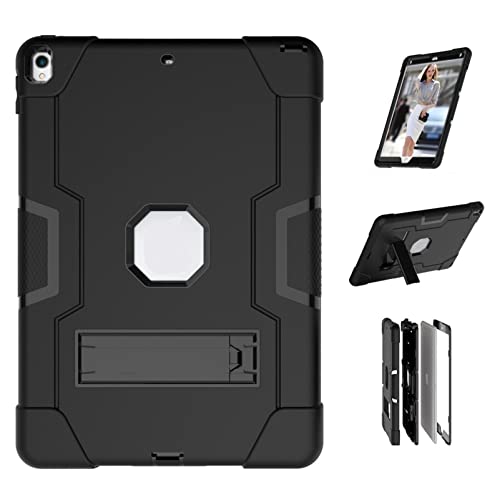 Jaorty Schutzhülle für iPad Air 3 26,7 cm (10,5 Zoll) 2019, iPad Pro 10,5 Zoll 2018 in 1 Hybrid [weich und hart] Strapazierfähige robuste Standabdeckung stoßfest AntiRutsch AntiScratch von Jaorty