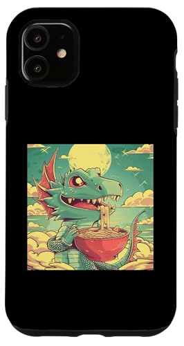 Drache isst Nudelsuppe, Japan, Ramen Hülle für iPhone 11 Drache isst Nudelsuppe, Japan, Ramen Hülle für iPhone 11 von Japan und Ramen
