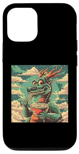 Drache isst Nudelsuppe, Japan, Ramen Hülle für iPhone 12/12 Pro Drache isst Nudelsuppe, Japan, Ramen Hülle für iPhone 12/12 Pro von Japan und Ramen