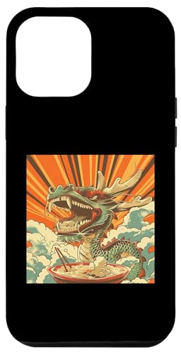 Drache isst Nudelsuppe, Japan, Ramen Hülle für iPhone 12 Pro Max von Japan und Ramen