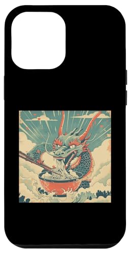 Drache isst Nudelsuppe, Japan, Ramen Hülle für iPhone 12 Pro Max Drache isst Nudelsuppe, Japan, Ramen Hülle für iPhone 12 Pro Max von Japan und Ramen