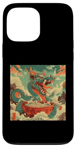Drache isst Nudelsuppe, Japan, Ramen Hülle für iPhone 13 Pro Max Drache isst Nudelsuppe, Japan, Ramen Hülle für iPhone 13 Pro Max von Japan und Ramen