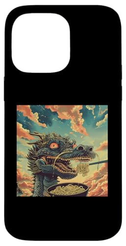 Drache isst Nudelsuppe, Japan, Ramen Hülle für iPhone 14 Pro Max Drache isst Nudelsuppe, Japan, Ramen Hülle für iPhone 14 Pro Max von Japan und Ramen