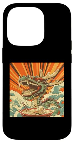 Drache isst Nudelsuppe, Japan, Ramen Hülle für iPhone 14 Pro Drache isst Nudelsuppe, Japan, Ramen Hülle für iPhone 14 Pro von Japan und Ramen
