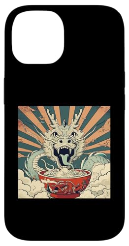Drache isst Nudelsuppe, Japan, Ramen Hülle für iPhone 14 Drache isst Nudelsuppe, Japan, Ramen Hülle für iPhone 14 von Japan und Ramen