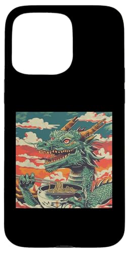 Drache isst Nudelsuppe, Japan, Ramen Hülle für iPhone 15 Pro Max Drache isst Nudelsuppe, Japan, Ramen Hülle für iPhone 15 Pro Max von Japan und Ramen
