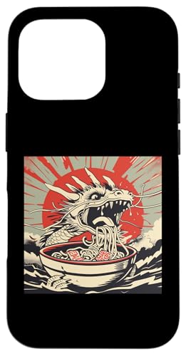 Drache isst Nudelsuppe, Japan, Ramen Hülle für iPhone 16 Pro Drache isst Nudelsuppe, Japan, Ramen Hülle für iPhone 16 Pro von Japan und Ramen