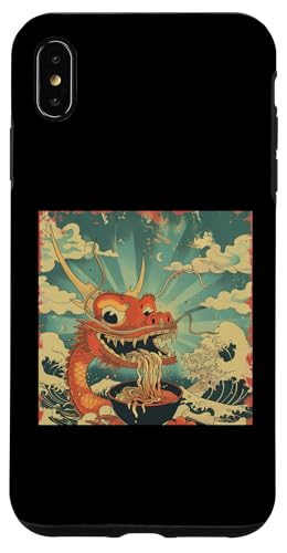 Drache isst Nudelsuppe, Japan, Ramen Hülle für iPhone XS Max Drache isst Nudelsuppe, Japan, Ramen Hülle für iPhone XS Max von Japan und Ramen