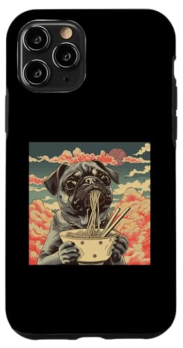 Mops isst Nudelsuppe, Japan, Ramen Hülle für iPhone 11 Pro Mops isst Nudelsuppe, Japan, Ramen Hülle für iPhone 11 Pro von Japan und Ramen