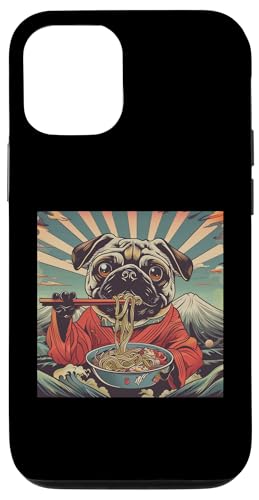 Mops isst Nudelsuppe, Japan, Ramen Hülle für iPhone 12/12 Pro Mops isst Nudelsuppe, Japan, Ramen Hülle für iPhone 12/12 Pro von Japan und Ramen