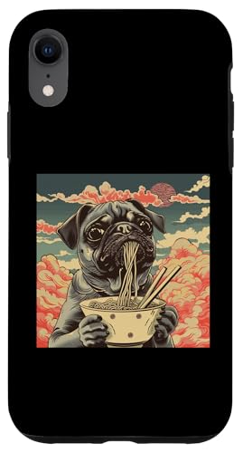 Mops isst Nudelsuppe, Japan, Ramen Hülle für iPhone XR Mops isst Nudelsuppe, Japan, Ramen Hülle für iPhone XR von Japan und Ramen