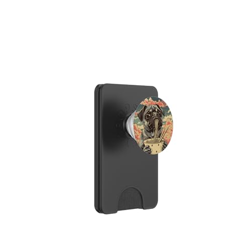 Mops isst Nudelsuppe, Japan, Ramen PopSockets PopWallet für MagSafe Mops isst Nudelsuppe, Japan, Ramen PopSockets PopWallet für MagSafe von Japan und Ramen