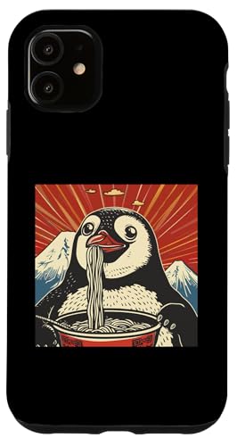 Pinguin isst Nudelsuppe, Japan, Ramen Hülle für iPhone 11 Pinguin isst Nudelsuppe, Japan, Ramen Hülle für iPhone 11 von Japan und Ramen