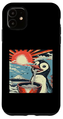Pinguin isst Nudelsuppe, Japan, Ramen Hülle für iPhone 11 Pinguin isst Nudelsuppe, Japan, Ramen Hülle für iPhone 11 von Japan und Ramen