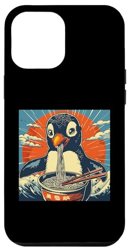 Pinguin isst Nudelsuppe, Japan, Ramen Hülle für iPhone 12 Pro Max Pinguin isst Nudelsuppe, Japan, Ramen Hülle für iPhone 12 Pro Max von Japan und Ramen