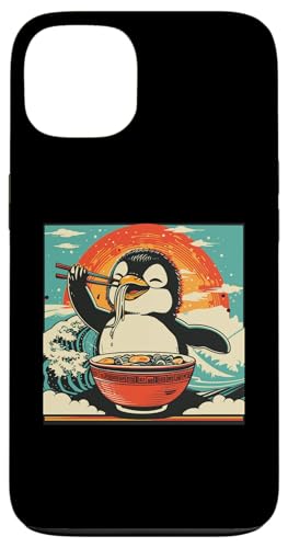 Pinguin isst Nudelsuppe, Japan, Ramen Hülle für iPhone 13 Pinguin isst Nudelsuppe, Japan, Ramen Hülle für iPhone 13 von Japan und Ramen