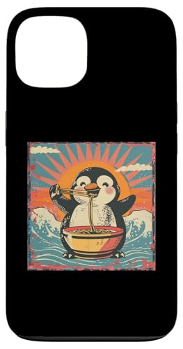 Pinguin isst Nudelsuppe, Japan, Ramen Hülle für iPhone 13 Pinguin isst Nudelsuppe, Japan, Ramen Hülle für iPhone 13 von Japan und Ramen