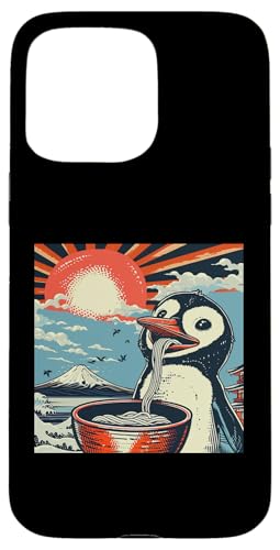 Pinguin isst Nudelsuppe, Japan, Ramen Hülle für iPhone 15 Pro Max Pinguin isst Nudelsuppe, Japan, Ramen Hülle für iPhone 15 Pro Max von Japan und Ramen