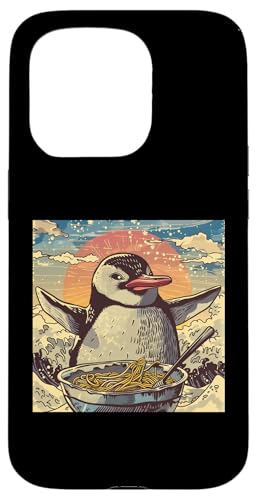Pinguin isst Nudelsuppe, Japan, Ramen Hülle für iPhone 15 Pro Pinguin isst Nudelsuppe, Japan, Ramen Hülle für iPhone 15 Pro von Japan und Ramen