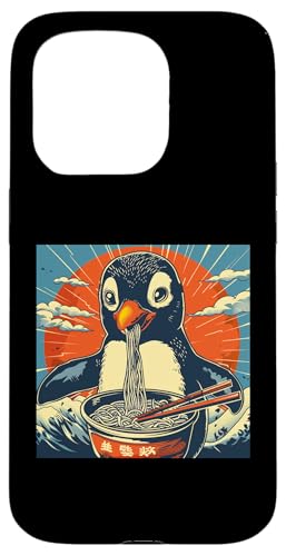 Pinguin isst Nudelsuppe, Japan, Ramen Hülle für iPhone 15 Pro Pinguin isst Nudelsuppe, Japan, Ramen Hülle für iPhone 15 Pro von Japan und Ramen