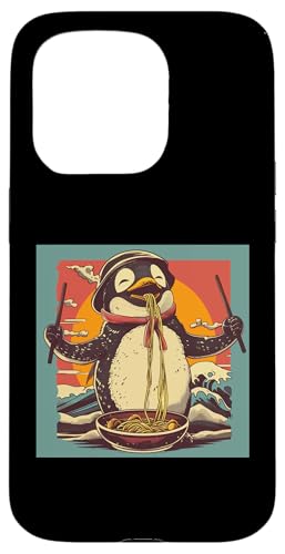 Pinguin isst Nudelsuppe, Japan, Ramen Hülle für iPhone 15 Pro Pinguin isst Nudelsuppe, Japan, Ramen Hülle für iPhone 15 Pro von Japan und Ramen