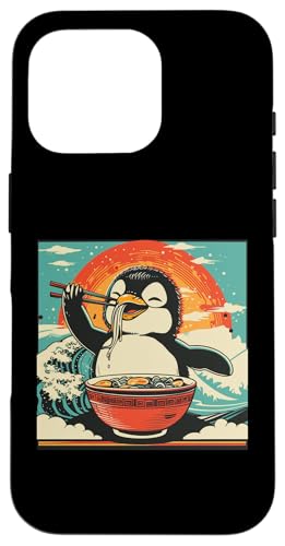 Pinguin isst Nudelsuppe, Japan, Ramen Hülle für iPhone 16 Pro Pinguin isst Nudelsuppe, Japan, Ramen Hülle für iPhone 16 Pro von Japan und Ramen