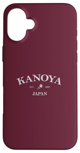 Kanoya Japan Kanoya Kagoshima Japan Grafikdruck Hülle für iPhone 16 Plus Kanoya Japan Kanoya Kagoshima Japan Grafikdruck Hülle für iPhone 16 Plus von Japanese Cultural Apparel