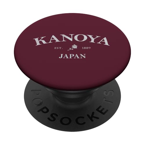 Kanoya Japan Kanoya Kagoshima Japan Grafikdruck PopSockets Klebender PopGrip Kanoya Japan Kanoya Kagoshima Japan Grafikdruck PopSockets Klebender PopGrip von Japanese Cultural Apparel