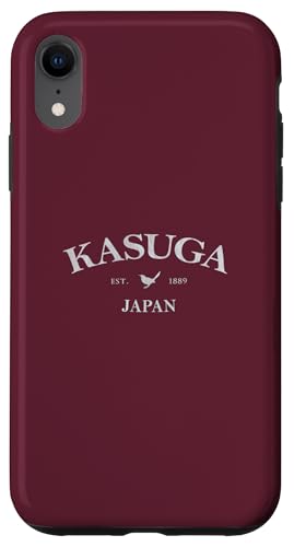 Kasuga Japan Kasuga Japan Grafikdruck Hülle für iPhone XR Kasuga Japan Kasuga Japan Grafikdruck Hülle für iPhone XR von Japanese Cultural Apparel