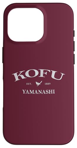 Kofu Japan Kofu Yamanashi Japan Grafikdruck Hülle für iPhone 16 Pro Kofu Japan Kofu Yamanashi Japan Grafikdruck Hülle für iPhone 16 Pro von Japanese Cultural Apparel