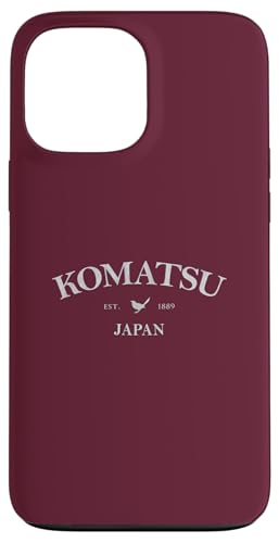 Komatsu Japan Komatsu Ishikawa Japan Grafikdruck Hülle für iPhone 13 Pro Max Komatsu Japan Komatsu Ishikawa Japan Grafikdruck Hülle für iPhone 13 Pro Max von Japanese Cultural Apparel