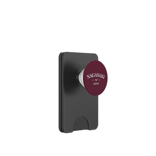 Nagasaki Japan Nagasaki Japan Grafikdruck PopSockets PopWallet für MagSafe Nagasaki Japan Nagasaki Japan Grafikdruck PopSockets PopWallet für MagSafe von Japanese Cultural Apparel