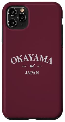 Okayama Japan Okayama Japan Grafikdruck Hülle für iPhone 11 Pro Max Okayama Japan Okayama Japan Grafikdruck Hülle für iPhone 11 Pro Max von Japanese Cultural Apparel