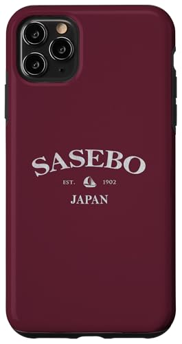 Sasebo Japan Sasebo Nagasaki Japan Grafikdruck Hülle für iPhone 11 Pro Max Sasebo Japan Sasebo Nagasaki Japan Grafikdruck Hülle für iPhone 11 Pro Max von Japanese Cultural Apparel