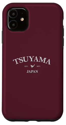 Tsuyama Japan Tsuyama Okayama Japan Grafikdruck Hülle für iPhone 11 Tsuyama Japan Tsuyama Okayama Japan Grafikdruck Hülle für iPhone 11 von Japanese Cultural Apparel