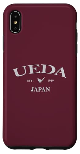Ueda Japan Ueda Nagano Japan Grafikdruck Hülle für iPhone XS Max Ueda Japan Ueda Nagano Japan Grafikdruck Hülle für iPhone XS Max von Japanese Cultural Apparel