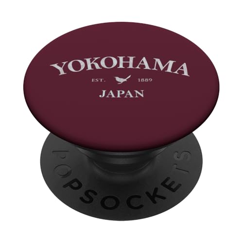 Yokohama Japan Yokohama Kanagawa Japan Grafikdruck PopSockets Klebender PopGrip Yokohama Japan Yokohama Kanagawa Japan Grafikdruck PopSockets Klebender PopGrip von Japanese Cultural Apparel