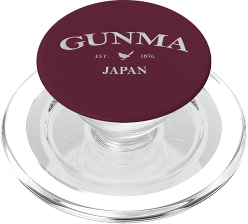 Gunma Japan | Gunma Japan Grafikdruck PopSockets PopGrip für MagSafe von Japanese Cultural Designs