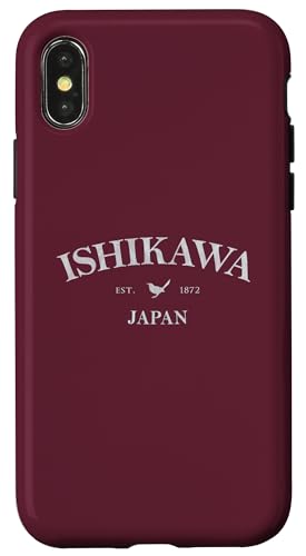 Ishikawa Japan | Ishikawa Japan Grafikdruck Hülle für iPhone X/XS von Japanese Cultural Designs